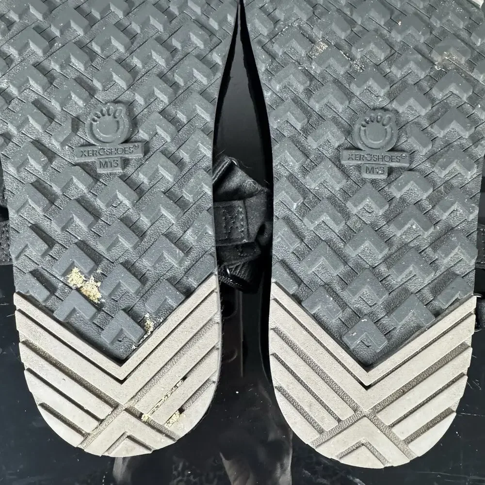 Black Men's Sport Strap Sandals